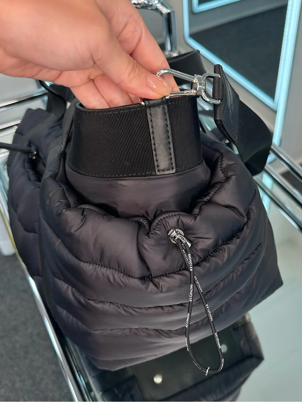 Moncler Padded Diaper/Changing Bag